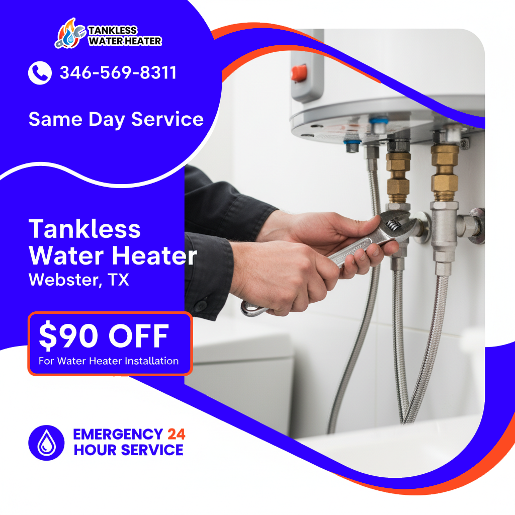 install heater Webster TX